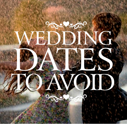 Wedding Dates to Avoid in 2016